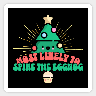 Retro Most Likely To Spike The Eggnog Magnet